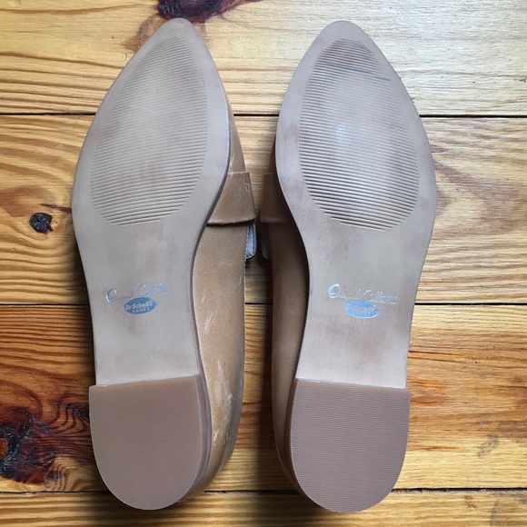Dr. Scholl’s Beige Leather Pointed Toe Loafers, EUC, 10M - Picture 8 of 9